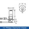 philips h3 diamond vision 05