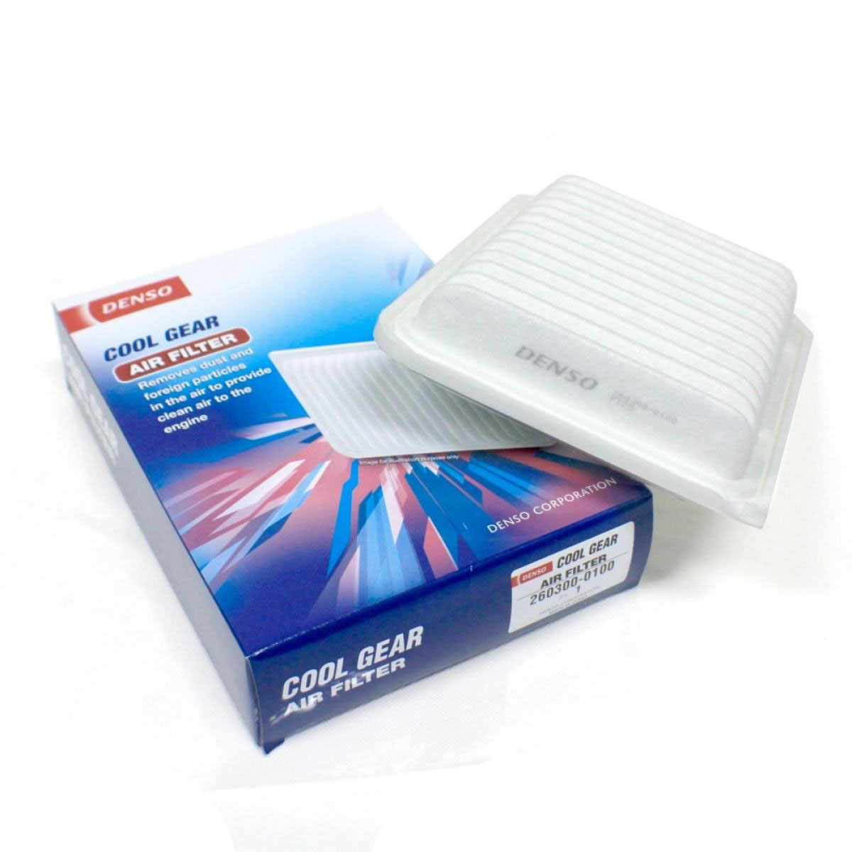 فیلتر هوای موتور تویوتا کرولا 16-2008 دنسو 0100-260300 ( اصلی )
