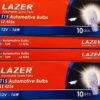 لامپ هالوژن گازی پایه T15 لیزر – Lazer