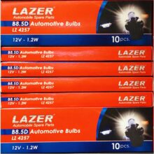 لامپ هالوژن گازی پایه B8 لیزر – Lazer
