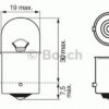 لامپ هالوژن خودرو پایه R10W مدل Eco بوش – Bosch