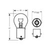لامپ هالوژن خودرو پایه P21W مدل Eco بوش – Bosch