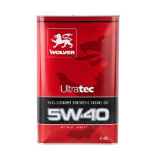 روغن موتور Ultra Tec 5W-40 SN ولور – Wolver (4 لیتری)