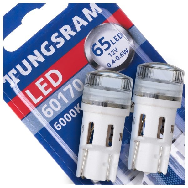 مشخصات، قیمت و خرید لامپ LED پایه آریایی W5W تانگسرام - TUNGSRAM