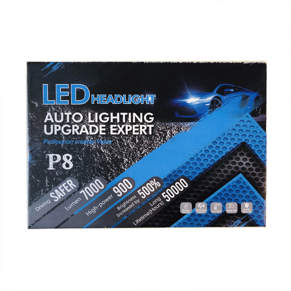 هدلایت LED افزایش نور پایه H7 مدل X10 (کپی)