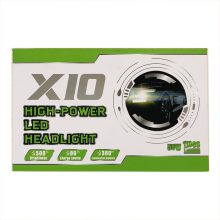 هدلایت LED افزایش نور پایه H7 مدل X10