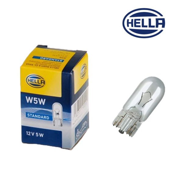 لامپ هالوژن خودرو W5W هلا - Hella (اصلی)