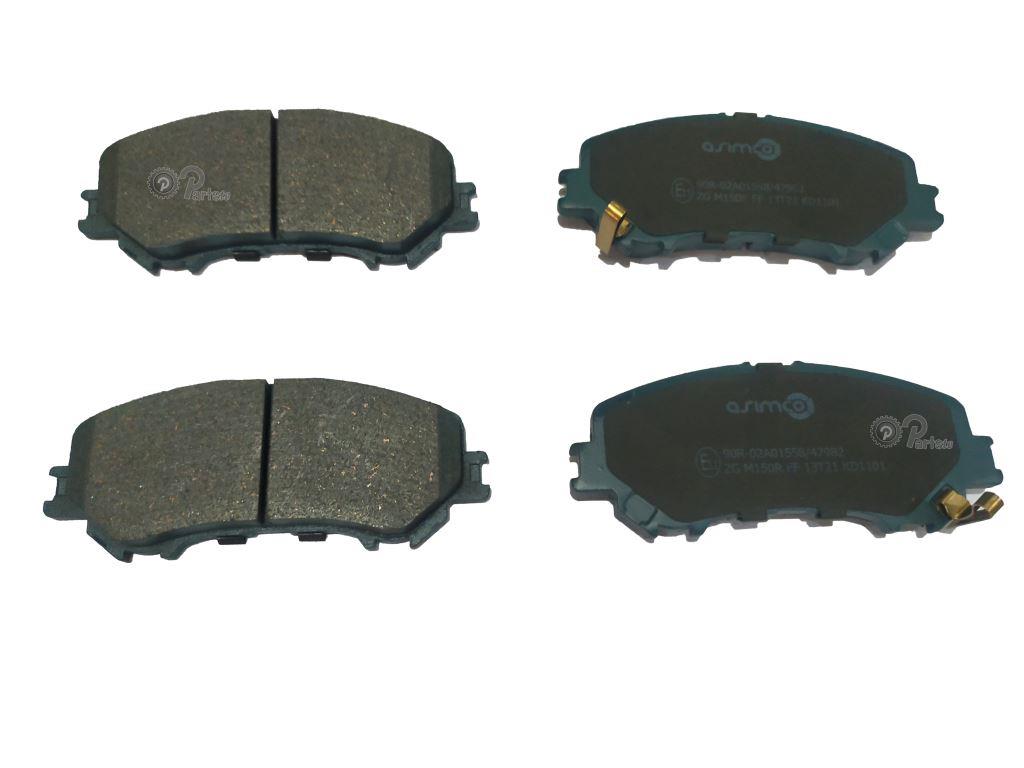 asimco kd1101 ceramic brake pads front for nissan rogue latest model