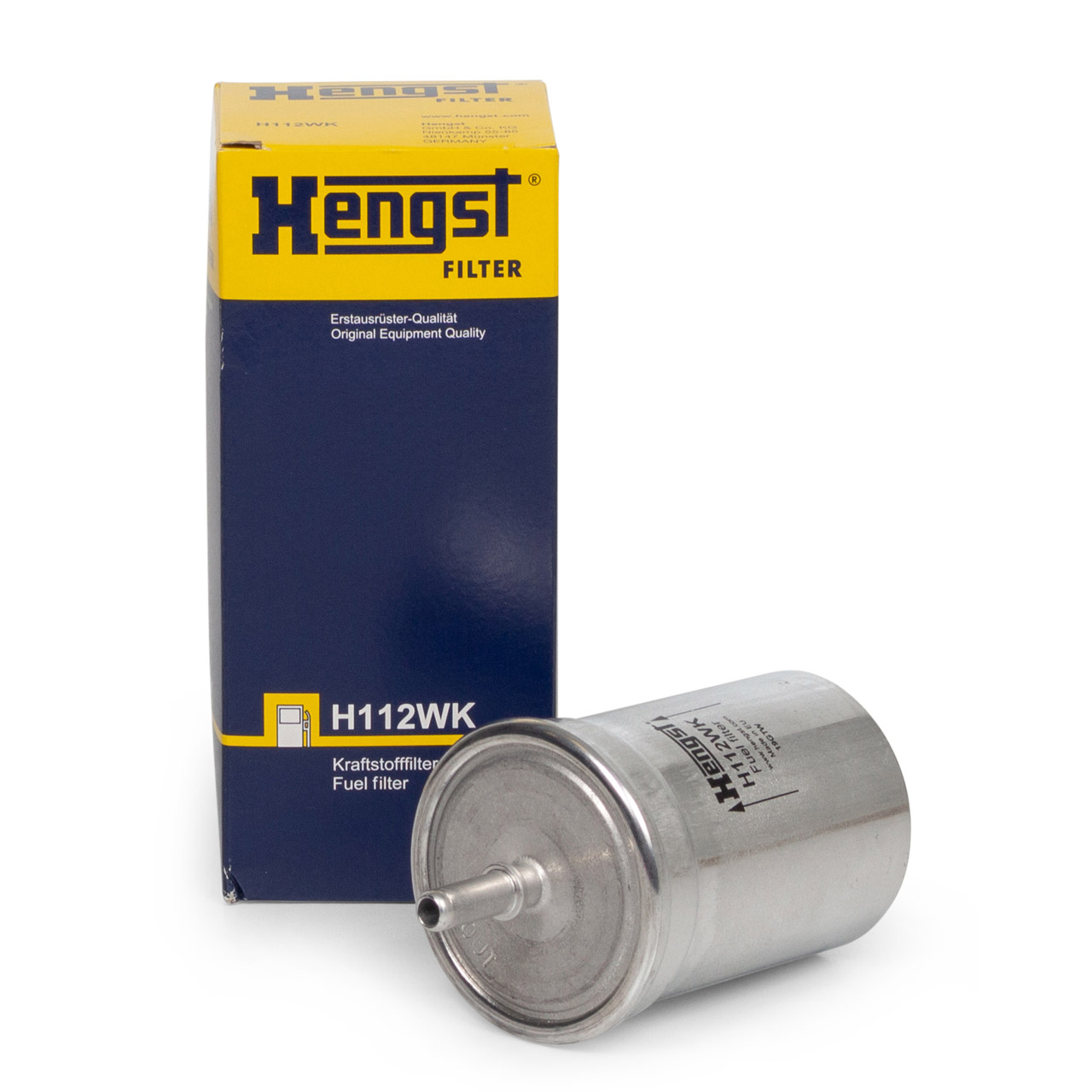 فیلتر سوخت بنزین H112WK برند هنگست HENGST ( اصلی )