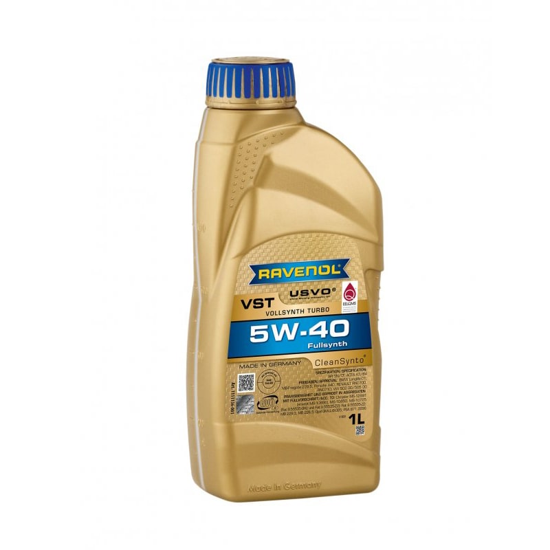 روغن موتور 0w-40 مدل VollSynth Turbo VST راونول – RAVENOL  (1 لیتر)