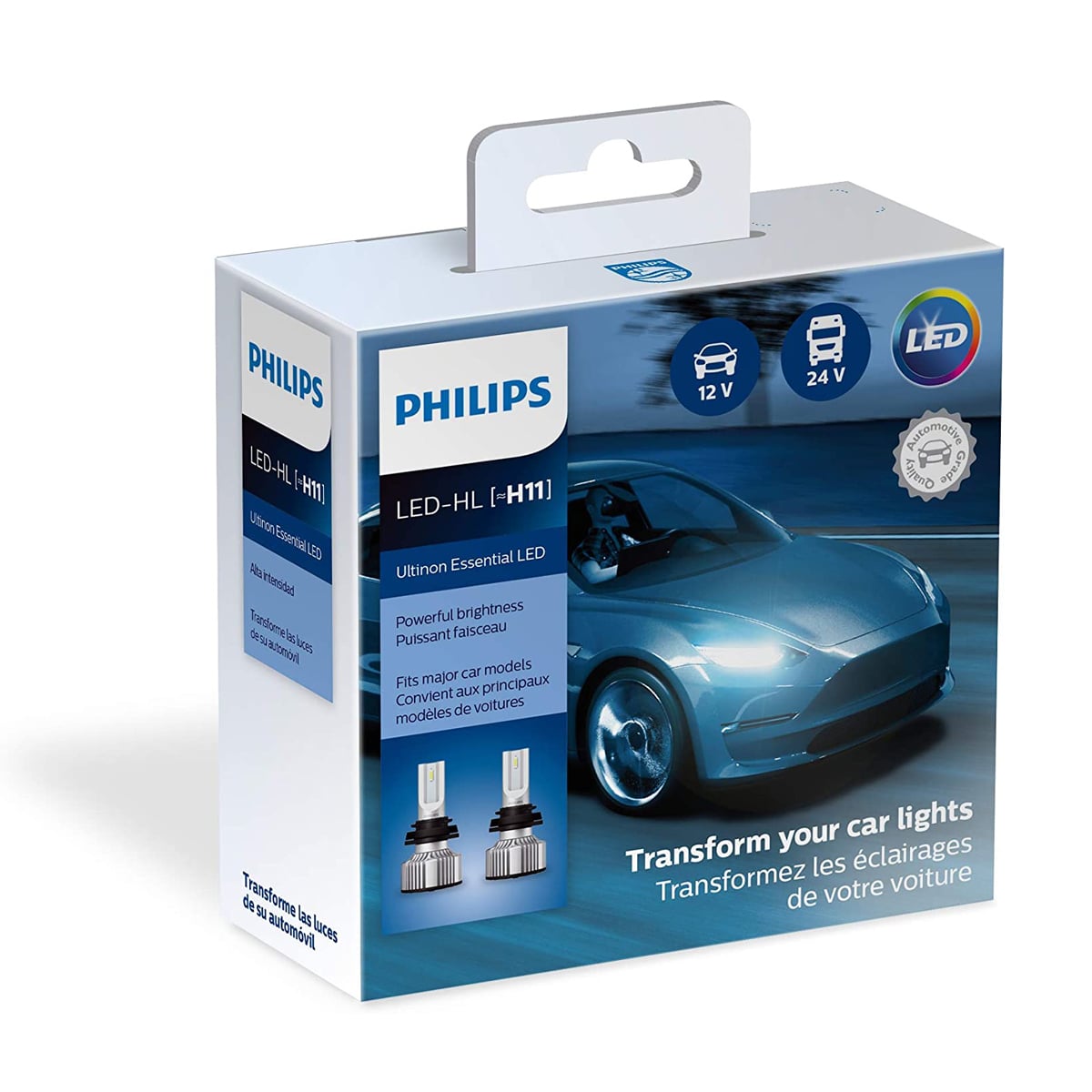 هدلایت پایه H11 مدل Ultinon Essential فیلیپس – Philips (اصلی)