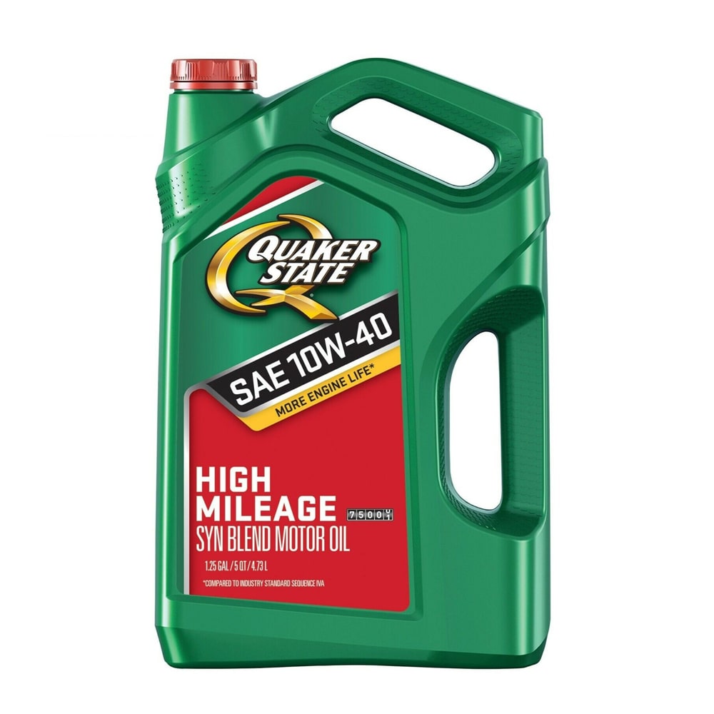 روغن موتور 10W-40 HIGH MILEAGE کوایکر استیت – Quaker State (4.73 لیتر)