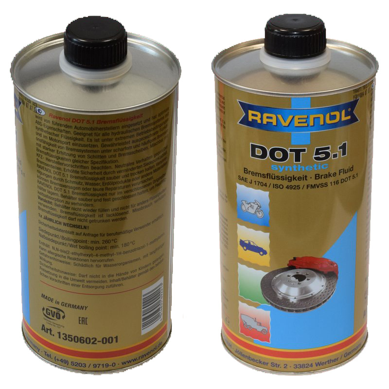 روغن ترمز DOT 4 LV یک لیتری راونول – Ravenol ( آلمان ) (کپی)