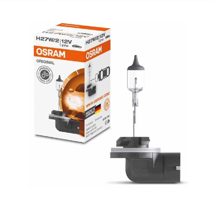 لامپ هالوژن پایه H27W/2 881 مدل استاندارد اسرام – Osram (اصلی)