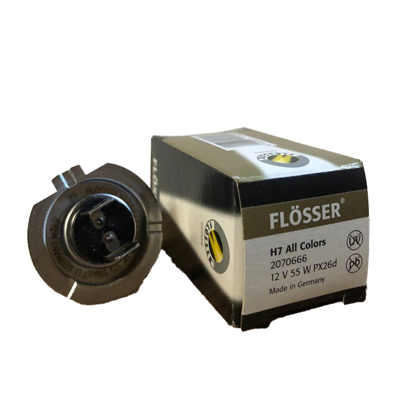 لامپ هالوژن پایه H8 مدل استاندارد فلاسر – FLOSSER (اصلی) (کپی)
