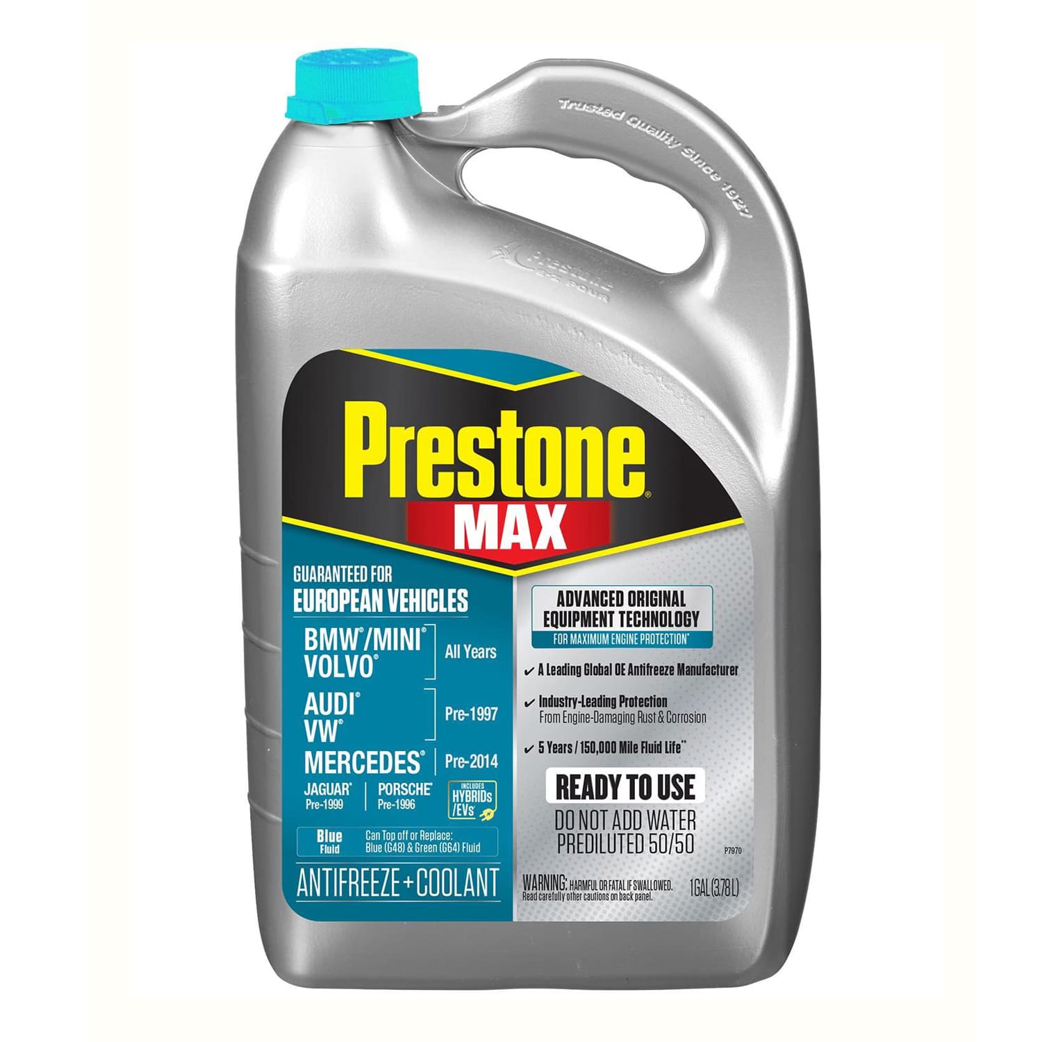 کولانت ضدیخ آبی مناسب BMW مدل MAX برند پریستون – Prestone (آمریکا)